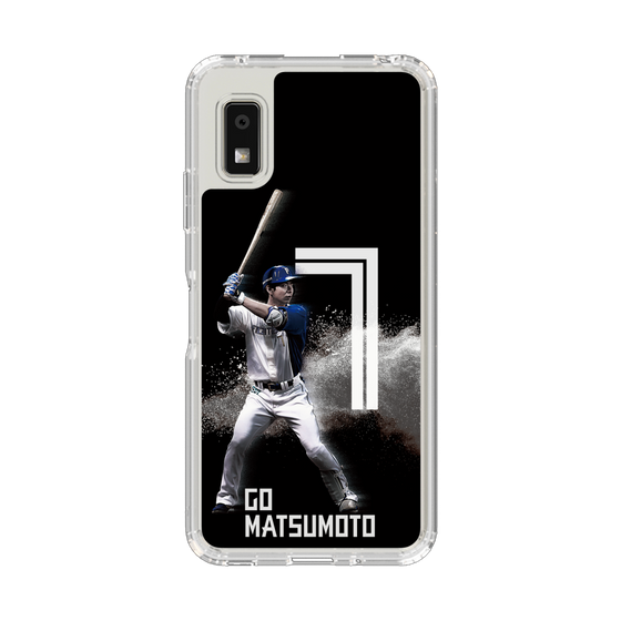 スリムプロテクションケース［ 北海道日本ハムファイターズ - ブラック - MATSUMOTO ］