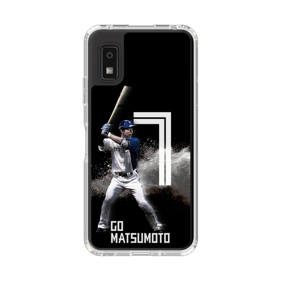 スリムプロテクションケース［ 北海道日本ハムファイターズ - ブラック - MATSUMOTO ］