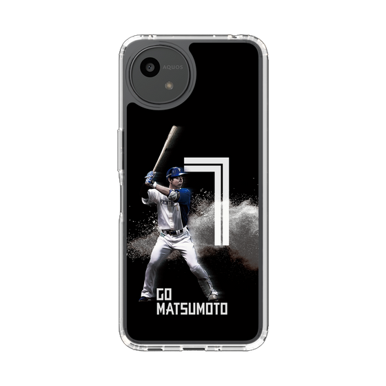 スリムプロテクションケース［ 北海道日本ハムファイターズ - ブラック - MATSUMOTO ］