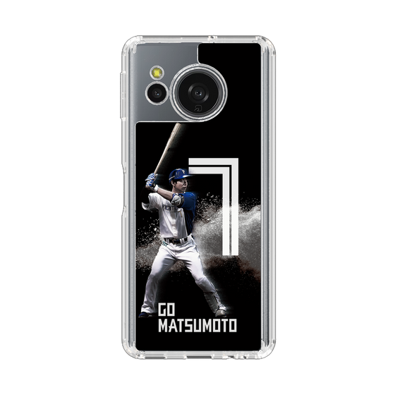 スリムプロテクションケース［ 北海道日本ハムファイターズ - ブラック - MATSUMOTO ］