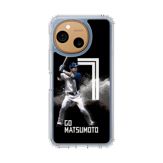 スリムプロテクションケース［ 北海道日本ハムファイターズ - ブラック - MATSUMOTO ］