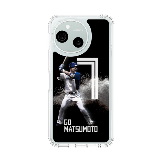 スリムプロテクションケース［ 北海道日本ハムファイターズ - ブラック - MATSUMOTO ］