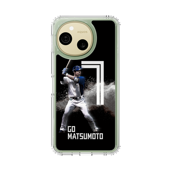 スリムプロテクションケース［ 北海道日本ハムファイターズ - ブラック - MATSUMOTO ］