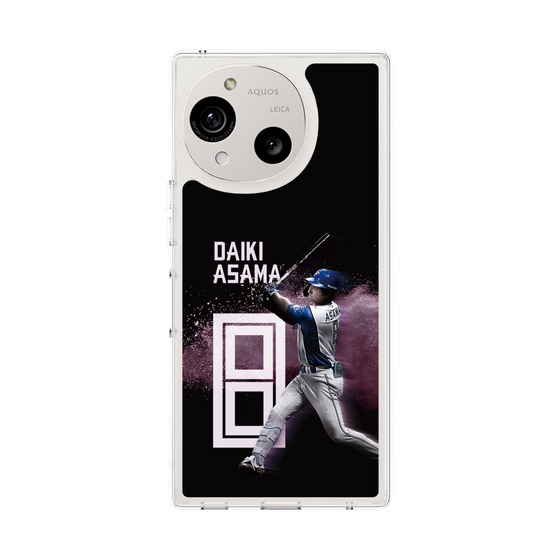 スリムプロテクションケース［ 北海道日本ハムファイターズ - ブラック - ASAMA ］
