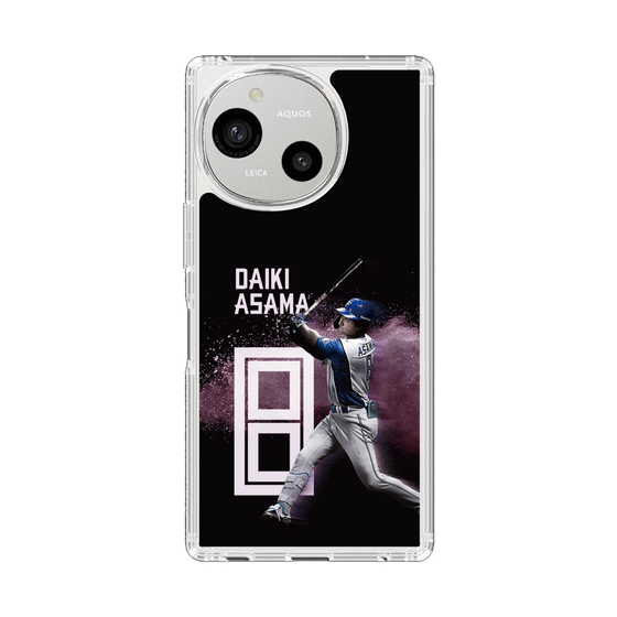 スリムプロテクションケース［ 北海道日本ハムファイターズ - ブラック - ASAMA ］