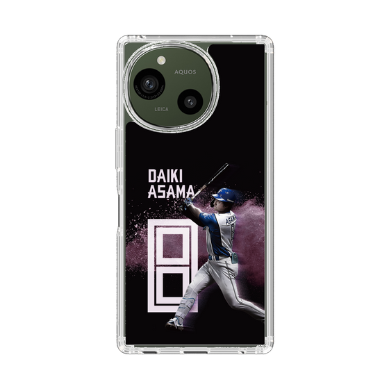 スリムプロテクションケース［ 北海道日本ハムファイターズ - ブラック - ASAMA ］