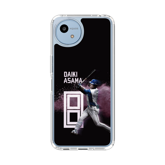 スリムプロテクションケース［ 北海道日本ハムファイターズ - ブラック - ASAMA ］