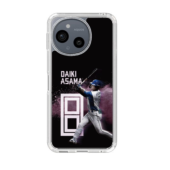 スリムプロテクションケース［ 北海道日本ハムファイターズ - ブラック - ASAMA ］