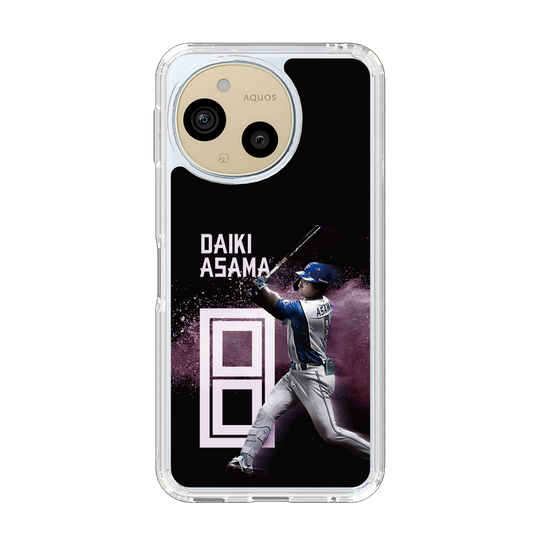 スリムプロテクションケース［ 北海道日本ハムファイターズ - ブラック - ASAMA ］