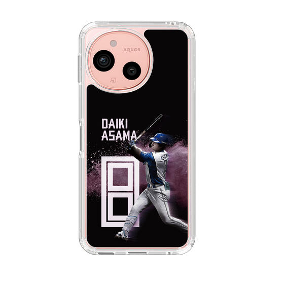 スリムプロテクションケース［ 北海道日本ハムファイターズ - ブラック - ASAMA ］