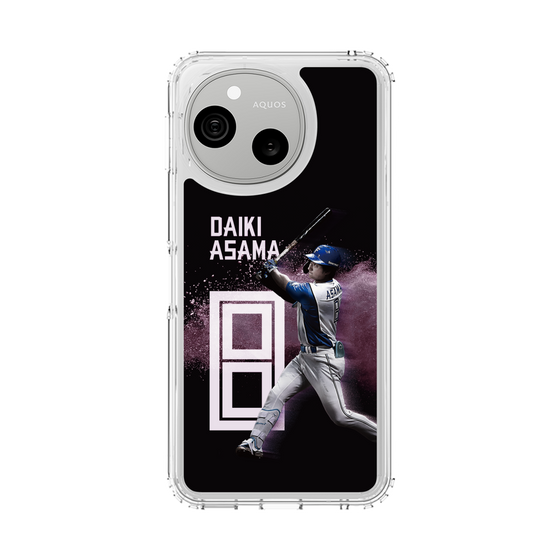 スリムプロテクションケース［ 北海道日本ハムファイターズ - ブラック - ASAMA ］