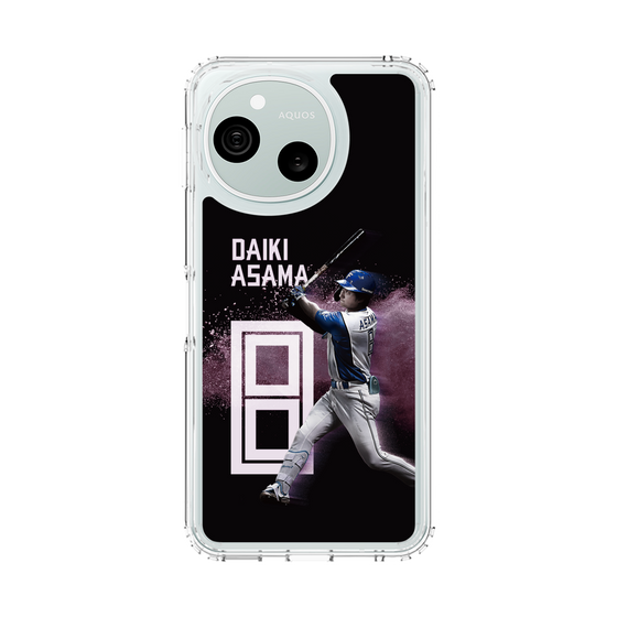 スリムプロテクションケース［ 北海道日本ハムファイターズ - ブラック - ASAMA ］