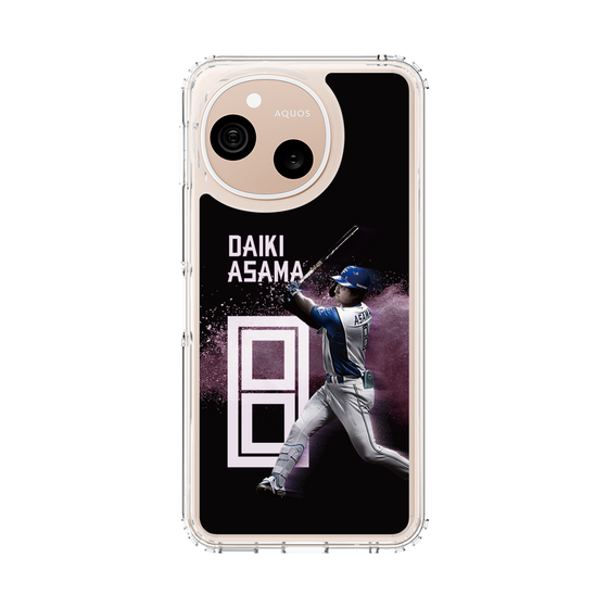 スリムプロテクションケース［ 北海道日本ハムファイターズ - ブラック - ASAMA ］