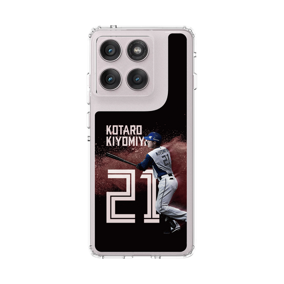 スリムプロテクションケース［ 北海道日本ハムファイターズ - ブラック - KIYOMIYA ］