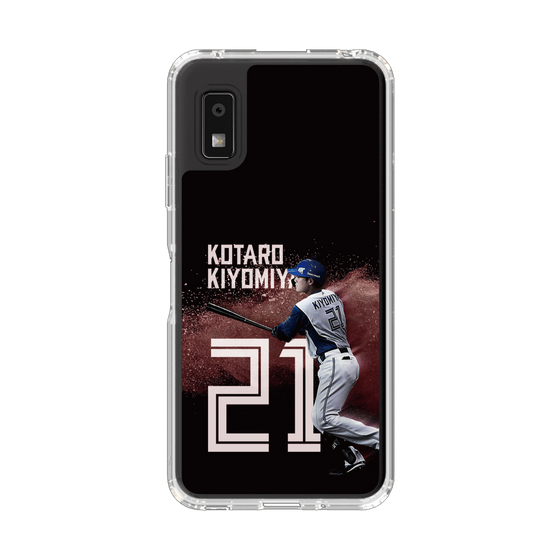 スリムプロテクションケース［ 北海道日本ハムファイターズ - ブラック - KIYOMIYA ］