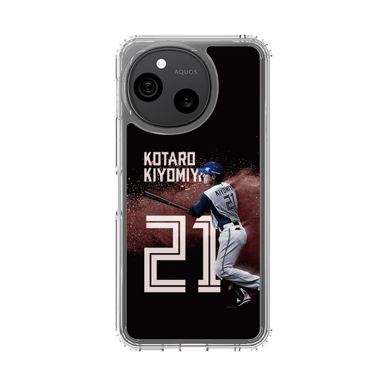 スリムプロテクションケース［ 北海道日本ハムファイターズ - ブラック - KIYOMIYA ］