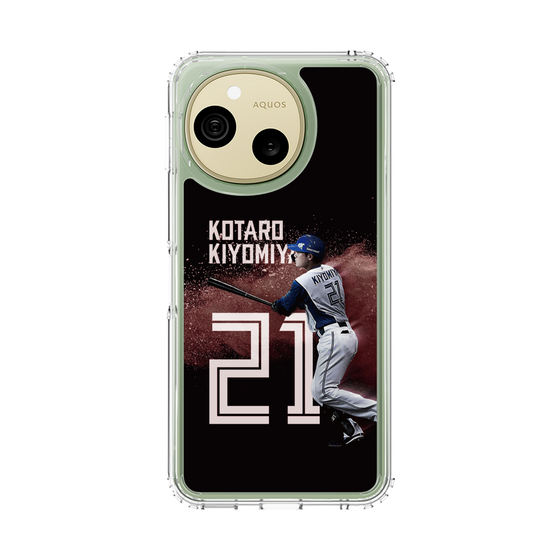 スリムプロテクションケース［ 北海道日本ハムファイターズ - ブラック - KIYOMIYA ］