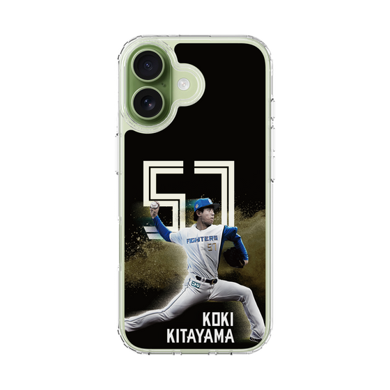 スリムプロテクションケース［ 北海道日本ハムファイターズ - ブラック - KITAYAMA ］