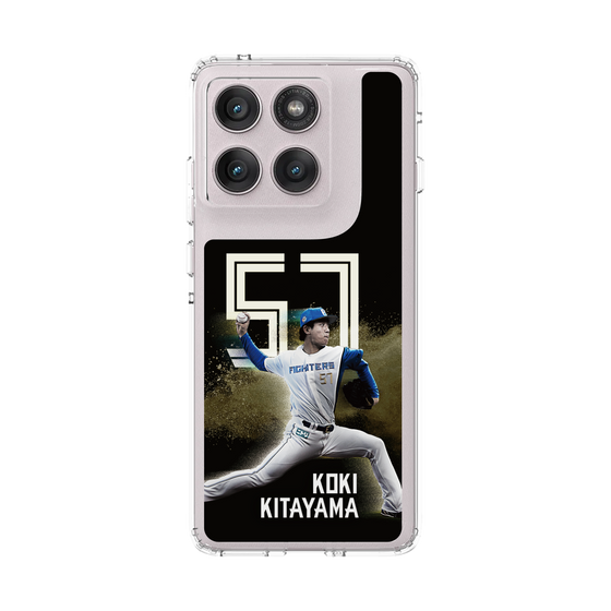 スリムプロテクションケース［ 北海道日本ハムファイターズ - ブラック - KITAYAMA ］