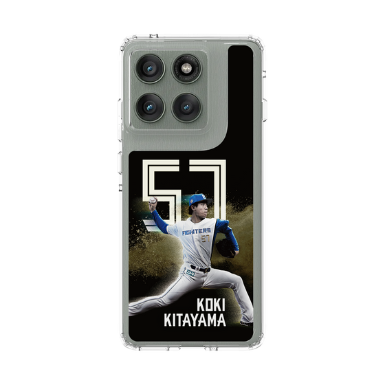 スリムプロテクションケース［ 北海道日本ハムファイターズ - ブラック - KITAYAMA ］