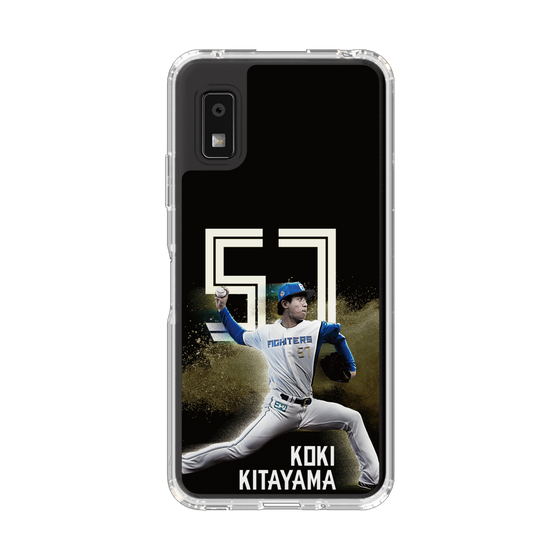 スリムプロテクションケース［ 北海道日本ハムファイターズ - ブラック - KITAYAMA ］