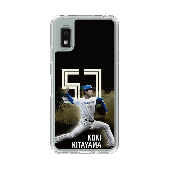 スリムプロテクションケース［ 北海道日本ハムファイターズ - ブラック - KITAYAMA ］