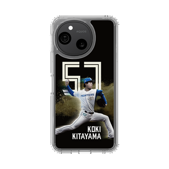 スリムプロテクションケース［ 北海道日本ハムファイターズ - ブラック - KITAYAMA ］