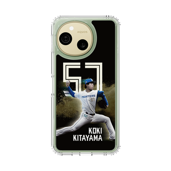 スリムプロテクションケース［ 北海道日本ハムファイターズ - ブラック - KITAYAMA ］