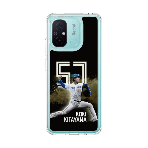 スリムプロテクションケース［ 北海道日本ハムファイターズ - ブラック - KITAYAMA ］