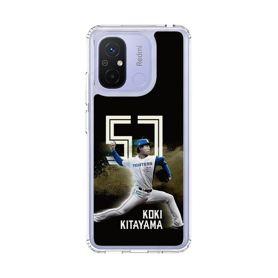 スリムプロテクションケース［ 北海道日本ハムファイターズ - ブラック - KITAYAMA ］