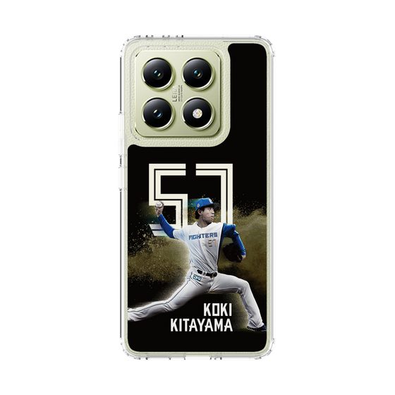 スリムプロテクションケース［ 北海道日本ハムファイターズ - ブラック - KITAYAMA ］