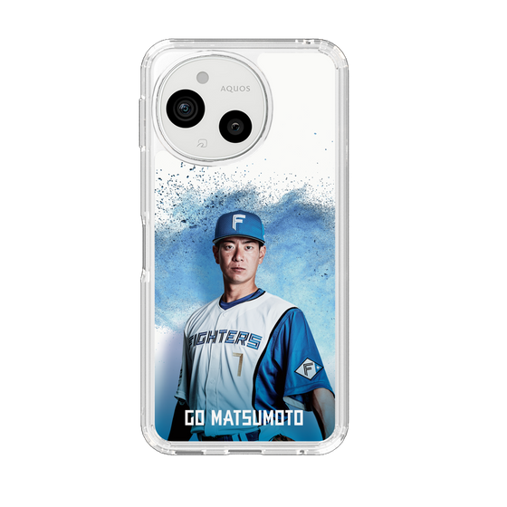 スリムプロテクションケース［ 北海道日本ハムファイターズ - ホワイト - MATSUMOTO ］