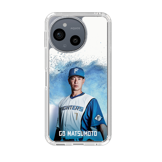 スリムプロテクションケース［ 北海道日本ハムファイターズ - ホワイト - MATSUMOTO ］