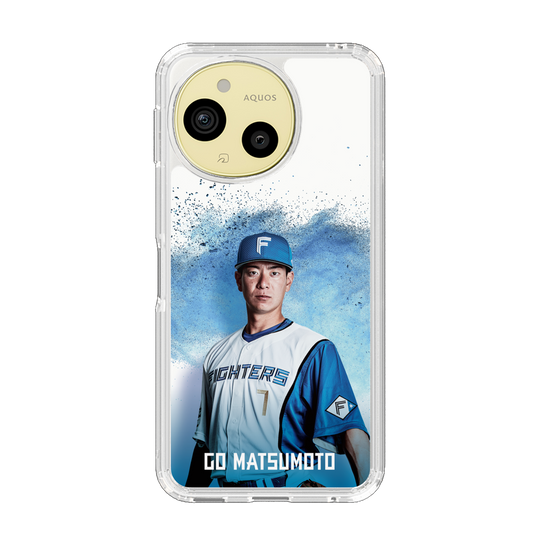 スリムプロテクションケース［ 北海道日本ハムファイターズ - ホワイト - MATSUMOTO ］