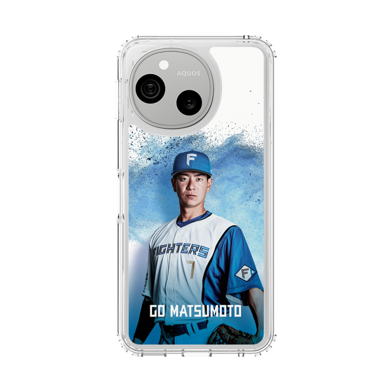 スリムプロテクションケース［ 北海道日本ハムファイターズ - ホワイト - MATSUMOTO ］