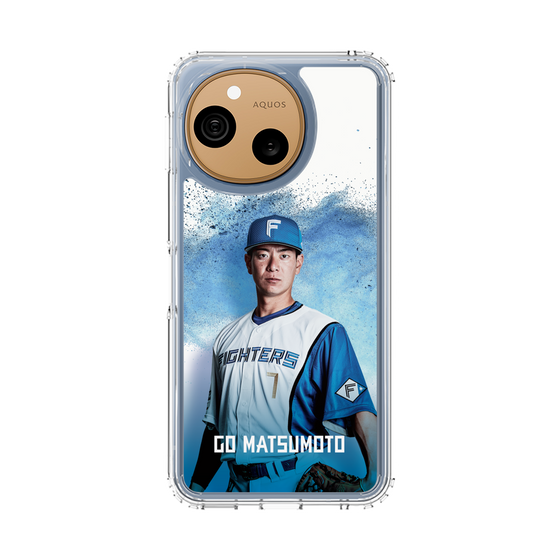 スリムプロテクションケース［ 北海道日本ハムファイターズ - ホワイト - MATSUMOTO ］