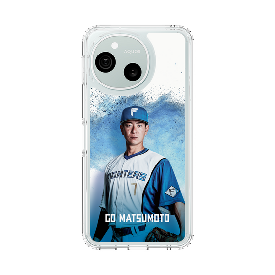 スリムプロテクションケース［ 北海道日本ハムファイターズ - ホワイト - MATSUMOTO ］