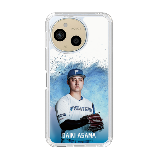 スリムプロテクションケース［ 北海道日本ハムファイターズ - ホワイト - ASAMA ］