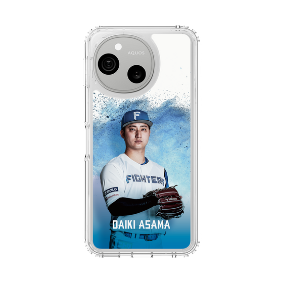 スリムプロテクションケース［ 北海道日本ハムファイターズ - ホワイト - ASAMA ］