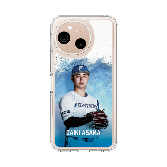 スリムプロテクションケース［ 北海道日本ハムファイターズ - ホワイト - ASAMA ］