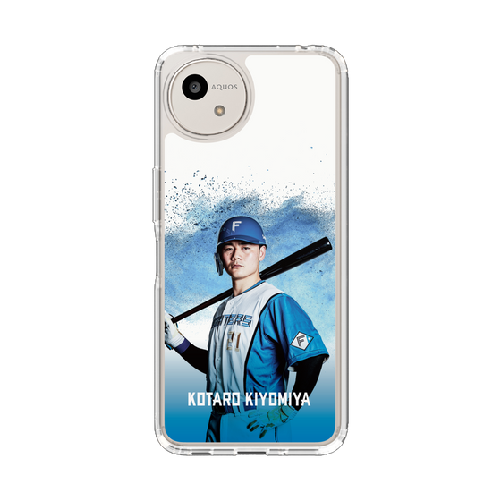スリムプロテクションケース［ 北海道日本ハムファイターズ - ホワイト - KIYOMIYA ］