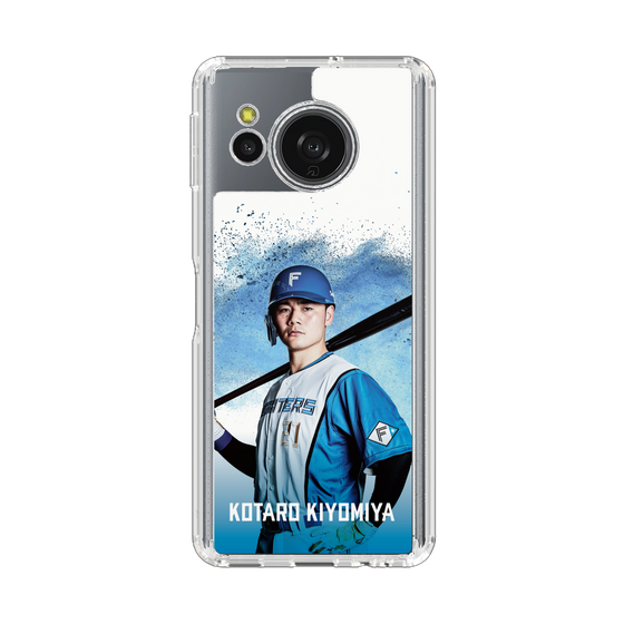 スリムプロテクションケース［ 北海道日本ハムファイターズ - ホワイト - KIYOMIYA ］