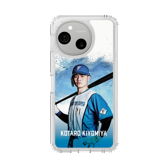 スリムプロテクションケース［ 北海道日本ハムファイターズ - ホワイト - KIYOMIYA ］