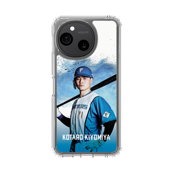 スリムプロテクションケース［ 北海道日本ハムファイターズ - ホワイト - KIYOMIYA ］