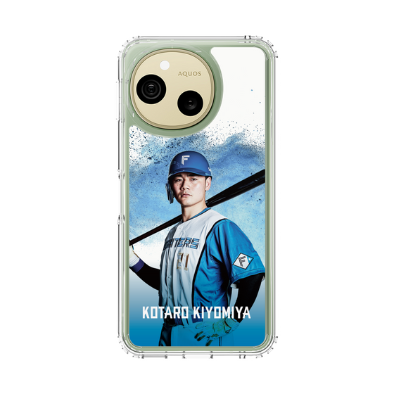 スリムプロテクションケース［ 北海道日本ハムファイターズ - ホワイト - KIYOMIYA ］