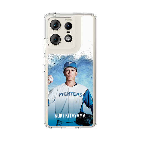 スリムプロテクションケース［ 北海道日本ハムファイターズ - ホワイト - KITAYAMA ］