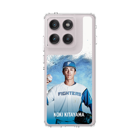 スリムプロテクションケース［ 北海道日本ハムファイターズ - ホワイト - KITAYAMA ］