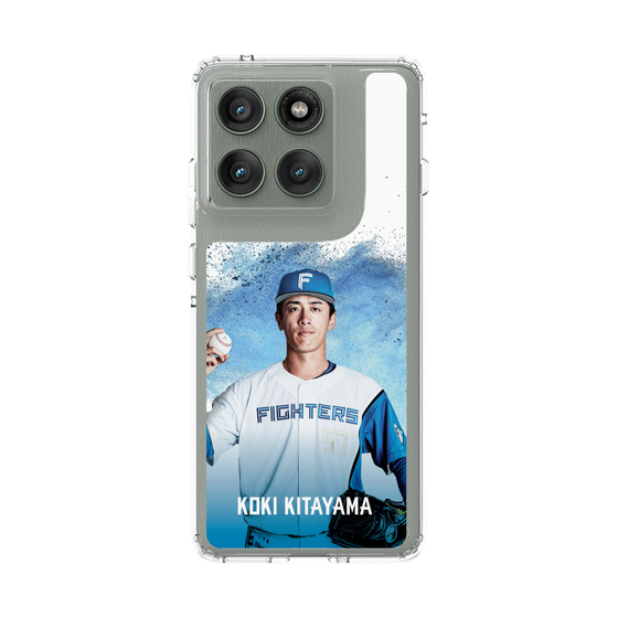 スリムプロテクションケース［ 北海道日本ハムファイターズ - ホワイト - KITAYAMA ］