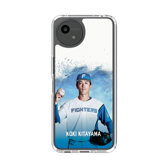 スリムプロテクションケース［ 北海道日本ハムファイターズ - ホワイト - KITAYAMA ］