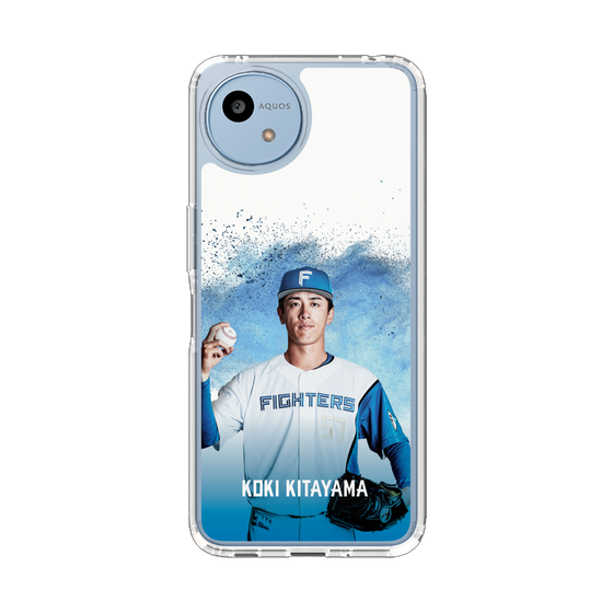 スリムプロテクションケース［ 北海道日本ハムファイターズ - ホワイト - KITAYAMA ］